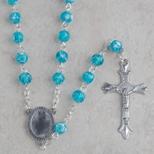 Glass beads rosary